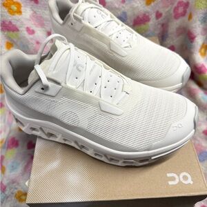 On Running Cloudmonster Void White Shoes